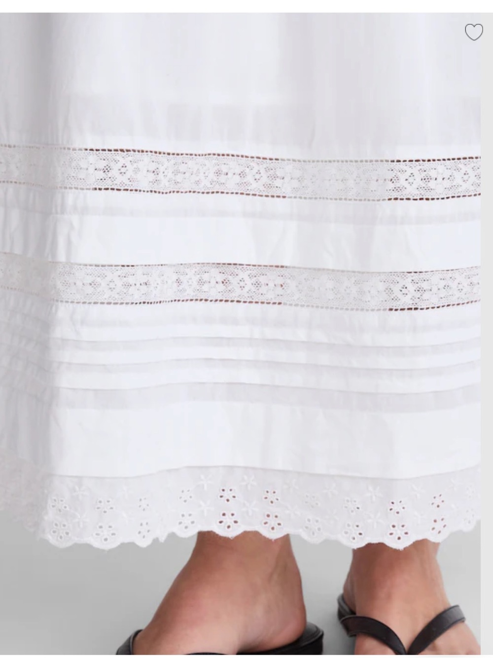 Madewell White Maxi Skirt - Picture 5 of 7